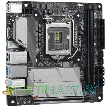 Материнская плата ASRock H470M-ITX/ac картинка 3
